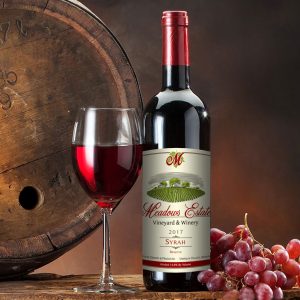 Syrah Premium Oregon Red Wine Meadows Estate VIneyards