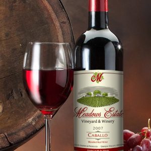 Cabello Oregon red Wine Meadows Estate Winery